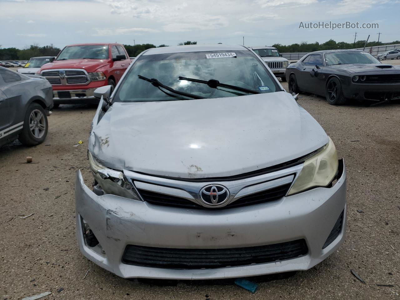 2012 Toyota Camry Base Silver vin: 4T1BF1FK2CU027604