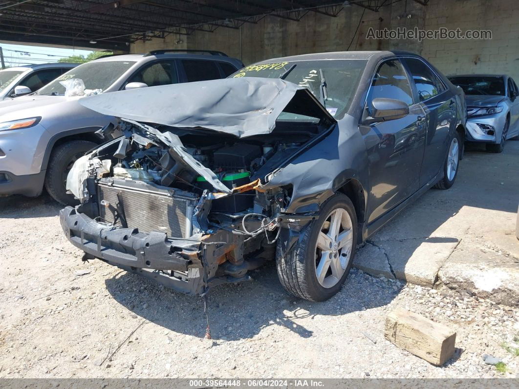 2012 Toyota Camry Se Black vin: 4T1BF1FK2CU033435