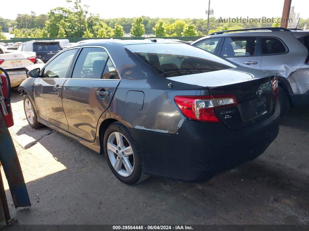 2012 Toyota Camry Se Black vin: 4T1BF1FK2CU033435