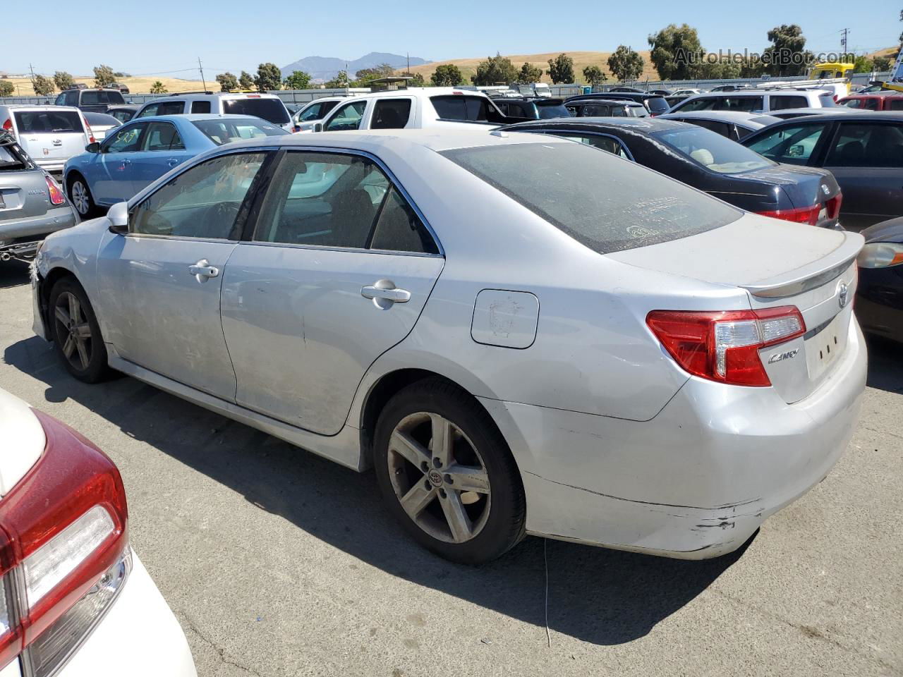 2012 Toyota Camry Base Silver vin: 4T1BF1FK2CU037923