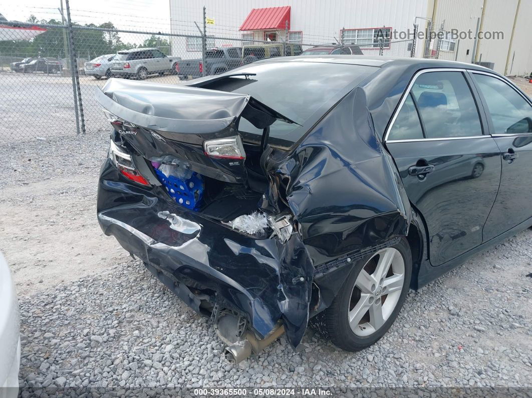 2012 Toyota Camry Se Black vin: 4T1BF1FK2CU041745