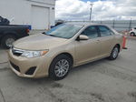 2012 Toyota Camry Base Beige vin: 4T1BF1FK2CU061283