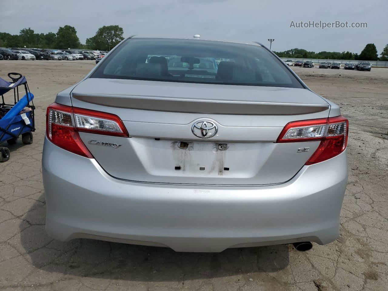 2012 Toyota Camry Base Silver vin: 4T1BF1FK2CU064930