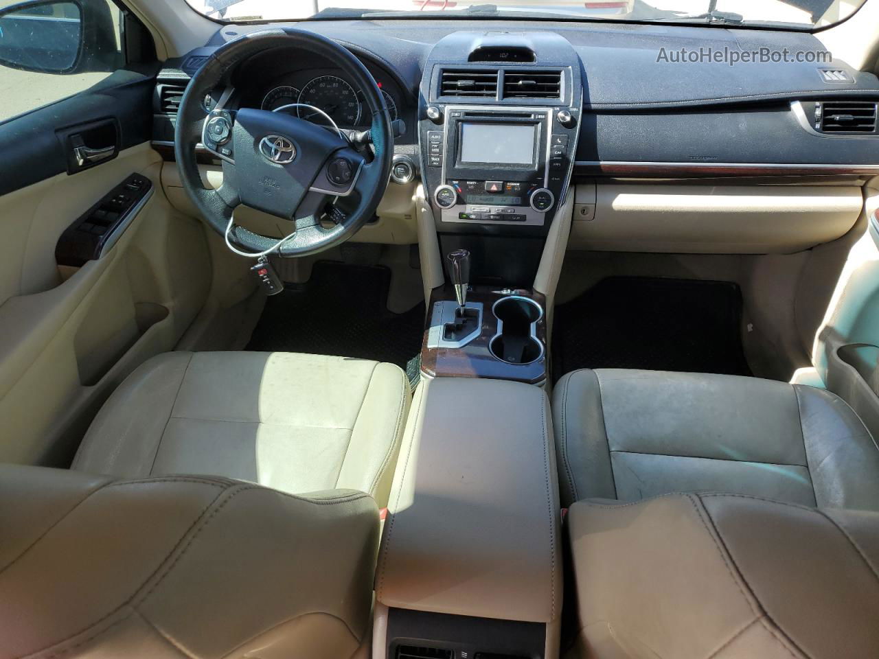 2012 Toyota Camry Base Черный vin: 4T1BF1FK2CU068590