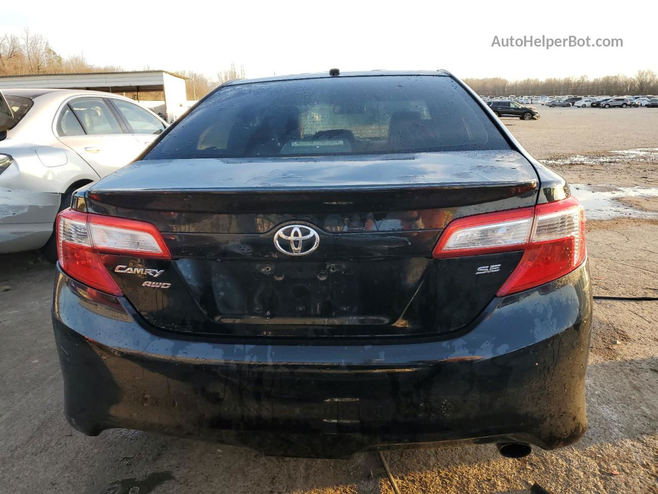 2012 Toyota Camry Base Black vin: 4T1BF1FK2CU090427