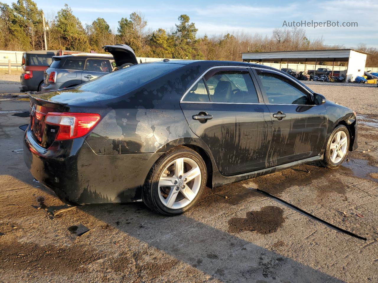 2012 Toyota Camry Base Black vin: 4T1BF1FK2CU090427