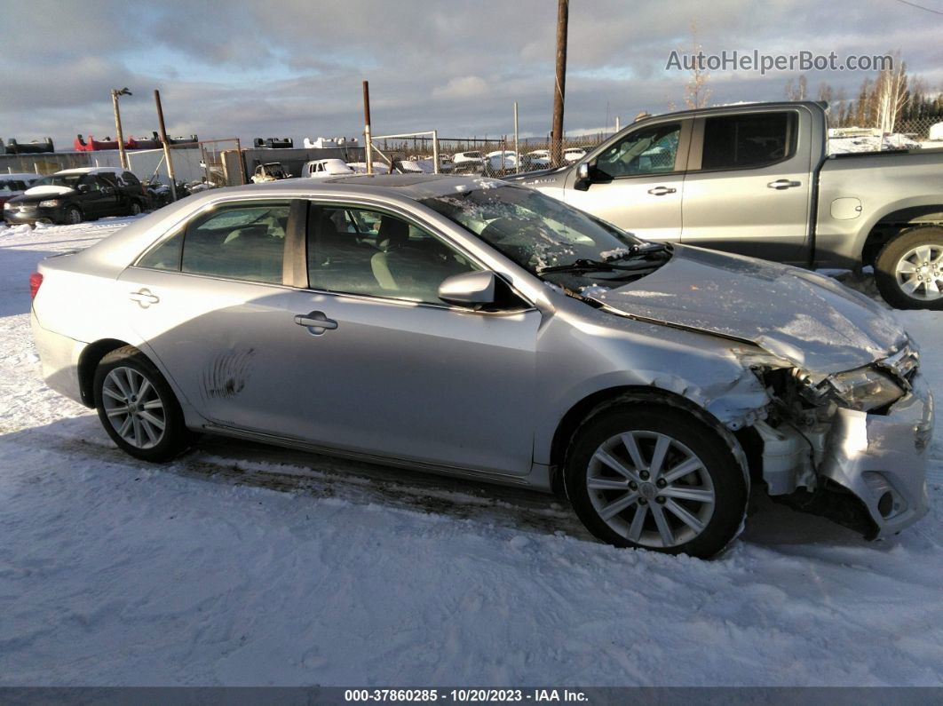 2012 Toyota Camry Xle Серебряный vin: 4T1BF1FK2CU093568