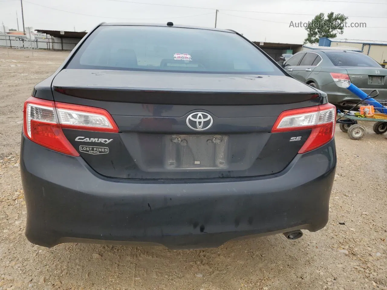 2012 Toyota Camry Base Black vin: 4T1BF1FK2CU108439