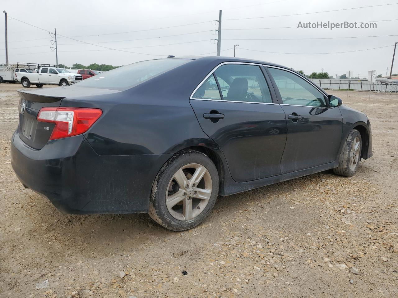 2012 Toyota Camry Base Black vin: 4T1BF1FK2CU108439