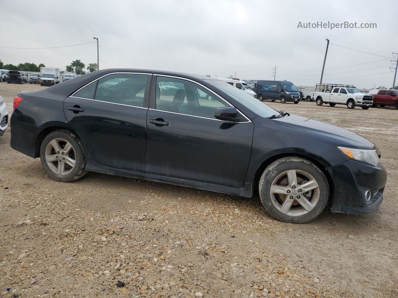 2012 Toyota Camry Base Black vin: 4T1BF1FK2CU108439