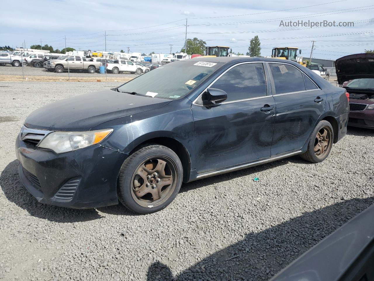 2012 Toyota Camry Base Charcoal vin: 4T1BF1FK2CU125967