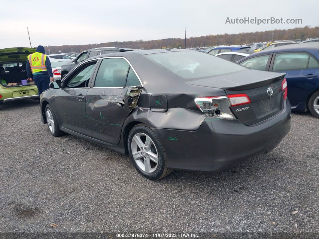 2012 Toyota Camry Se Серый vin: 4T1BF1FK2CU143966