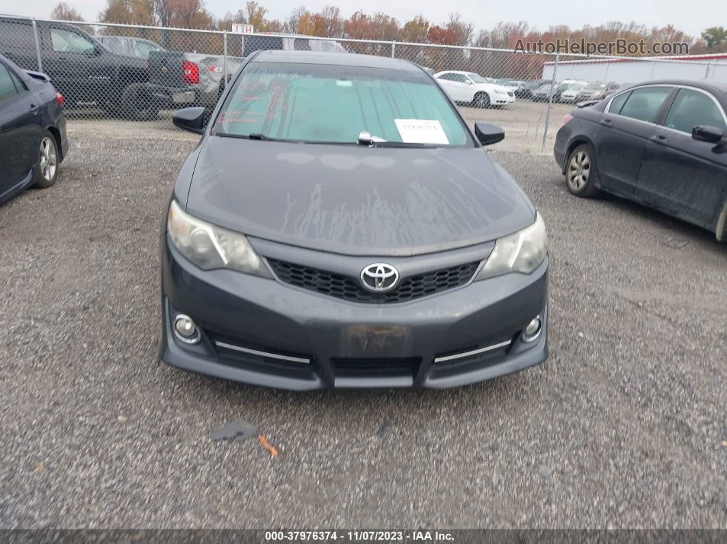 2012 Toyota Camry Se Gray vin: 4T1BF1FK2CU143966