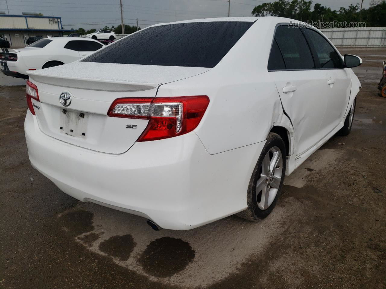 2012 Toyota Camry Base White vin: 4T1BF1FK2CU178457