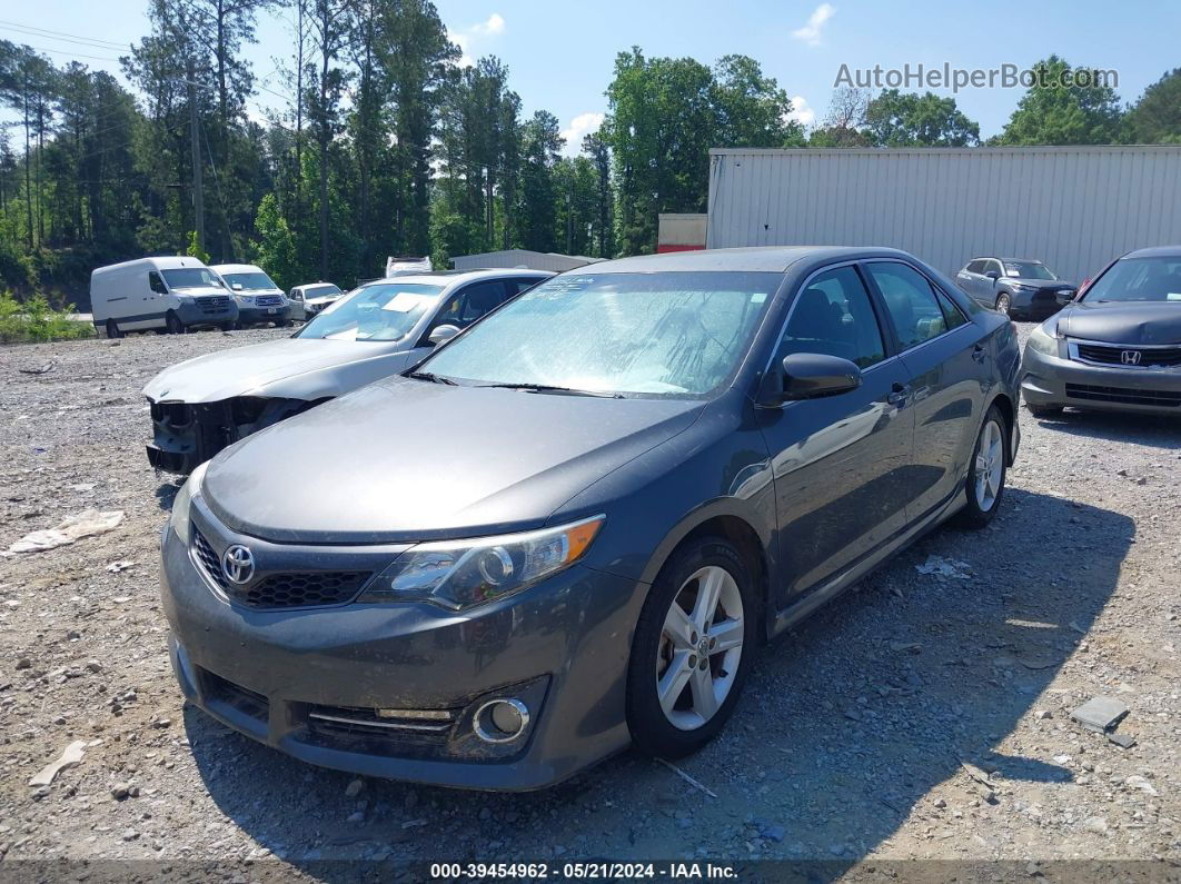 2012 Toyota Camry Se Gray vin: 4T1BF1FK2CU192245