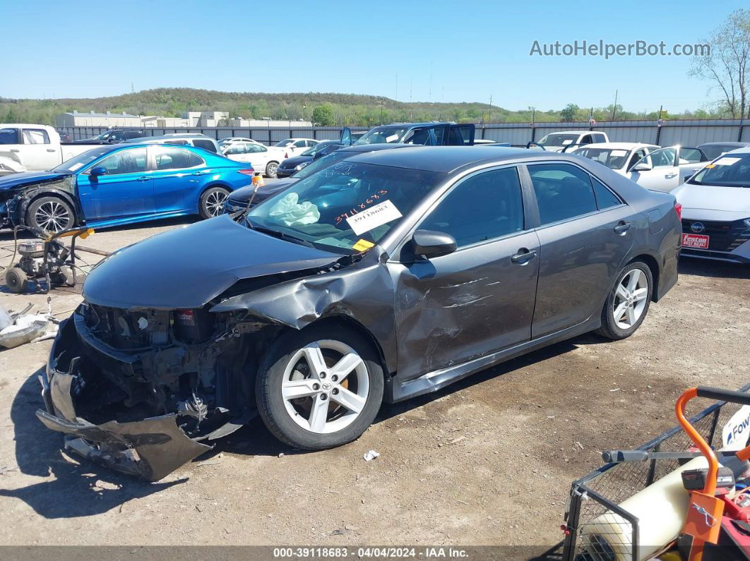 2012 Toyota Camry Se Gray vin: 4T1BF1FK2CU202577