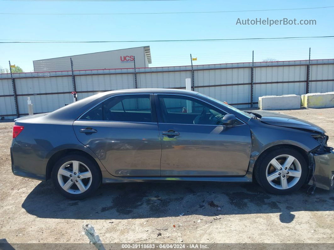 2012 Toyota Camry Se Gray vin: 4T1BF1FK2CU202577