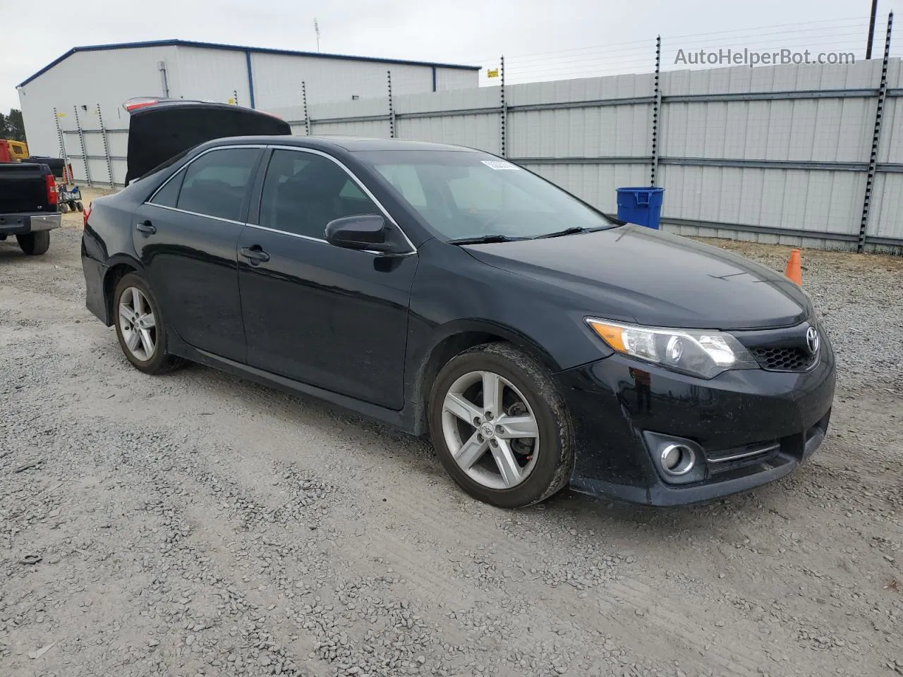 2012 Toyota Camry Base Black vin: 4T1BF1FK2CU505469