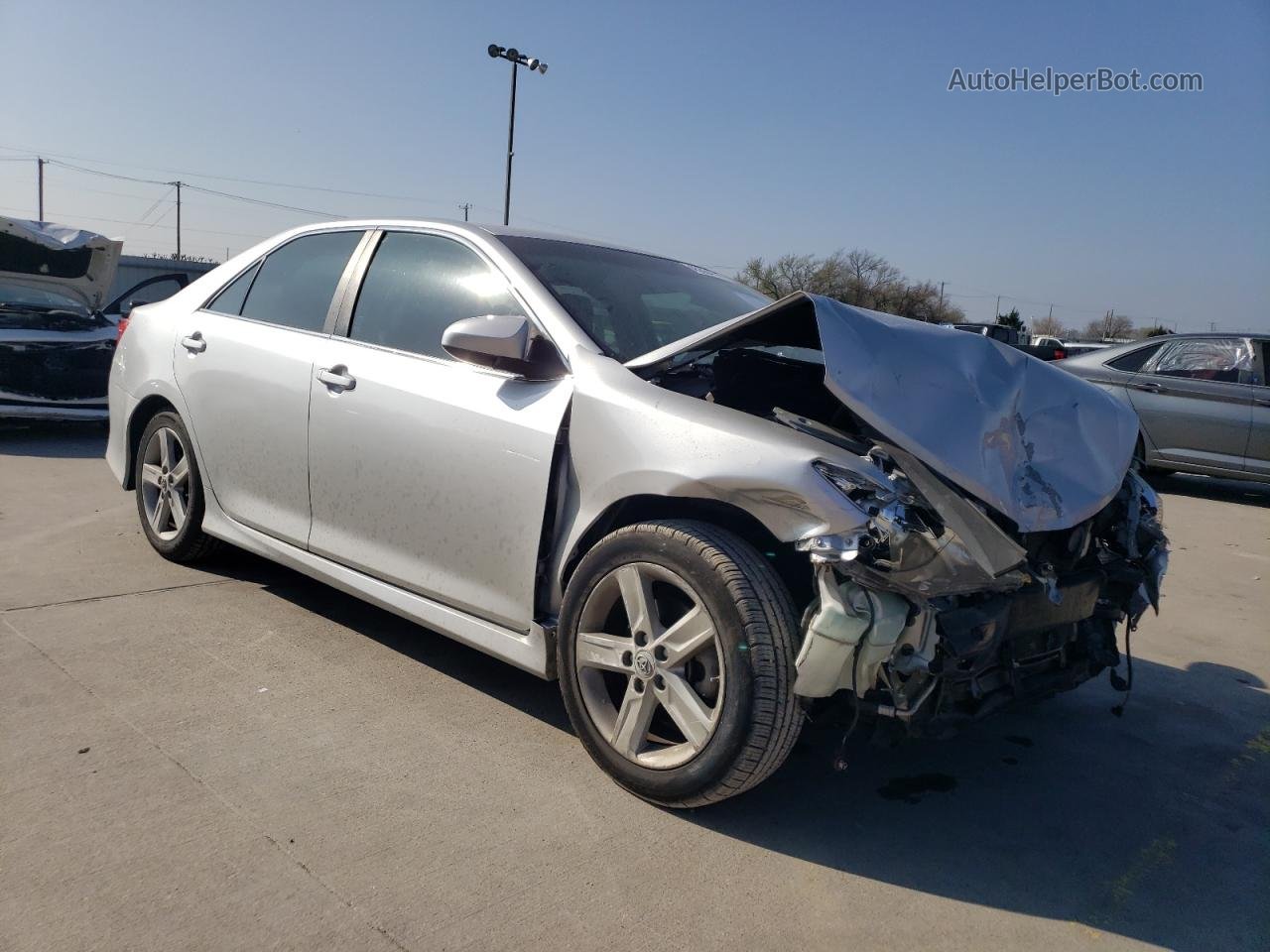 2012 Toyota Camry Base Silver vin: 4T1BF1FK2CU507609