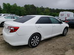 2012 Toyota Camry Base White vin: 4T1BF1FK2CU514480