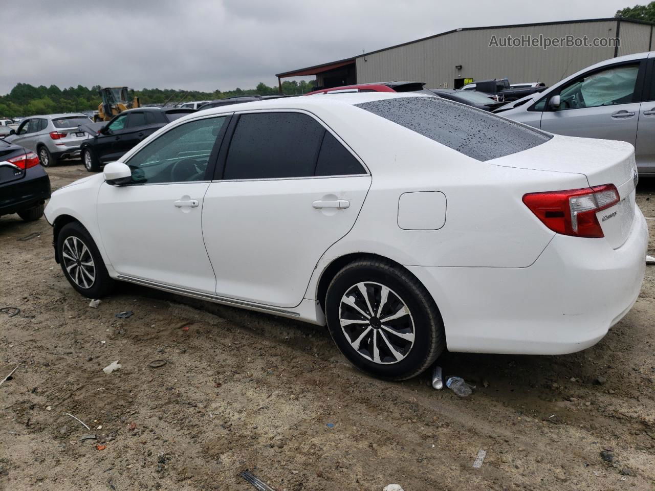 2012 Toyota Camry Base White vin: 4T1BF1FK2CU514480