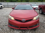 2012 Toyota Camry Base Red vin: 4T1BF1FK2CU527729