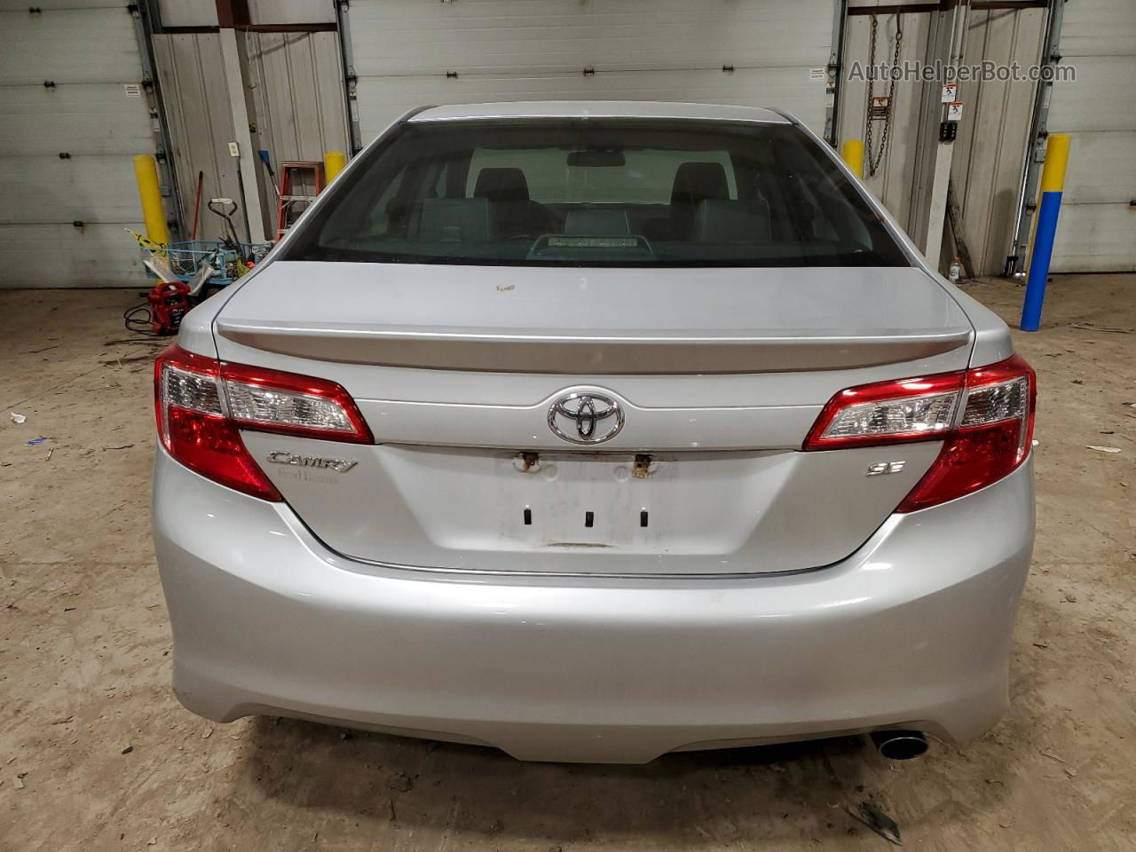 2012 Toyota Camry Base Silver vin: 4T1BF1FK2CU534406