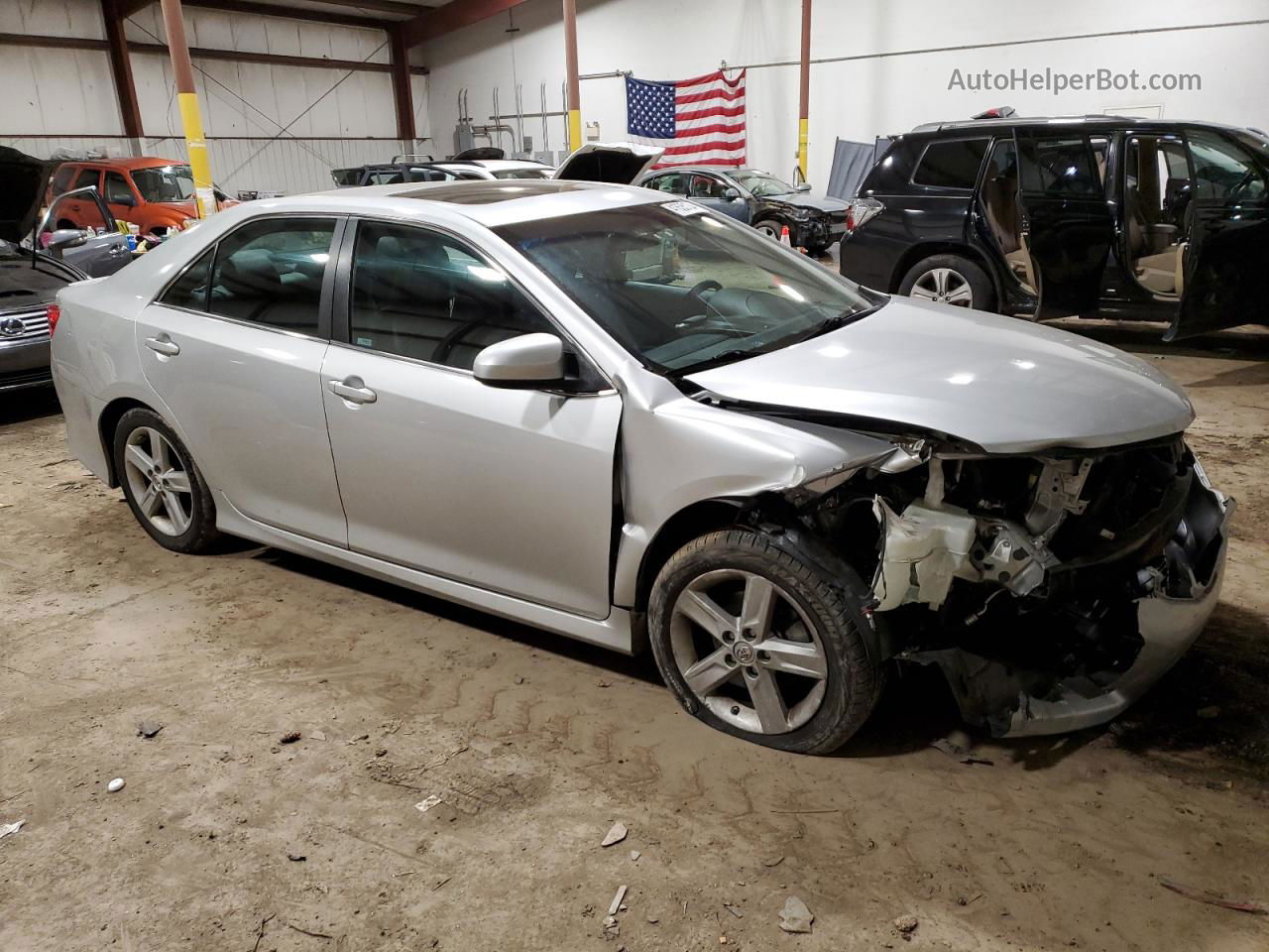 2012 Toyota Camry Base Silver vin: 4T1BF1FK2CU534406