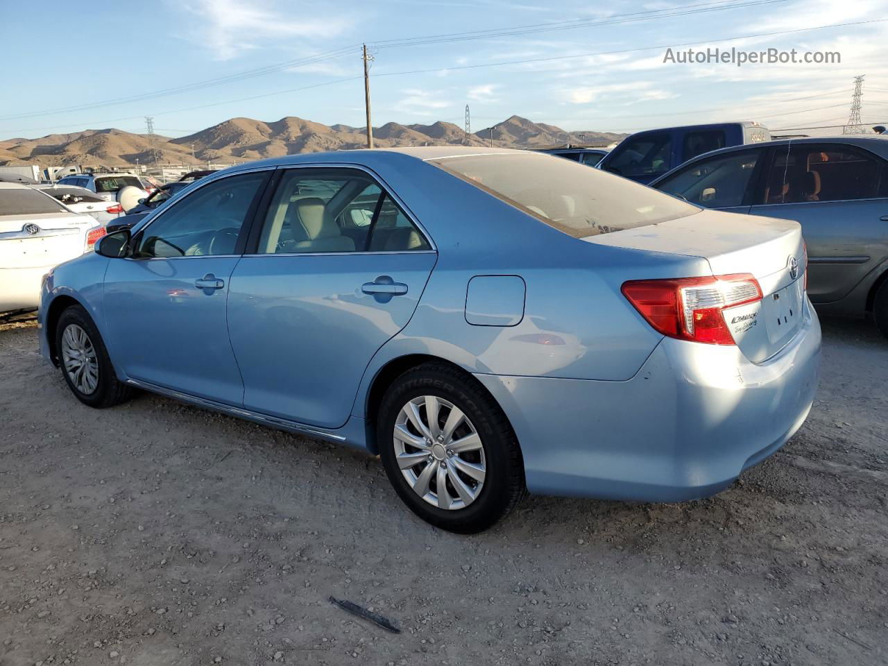 2012 Toyota Camry Base Blue vin: 4T1BF1FK2CU537712