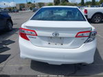 2012 Toyota Camry Se White vin: 4T1BF1FK2CU582469