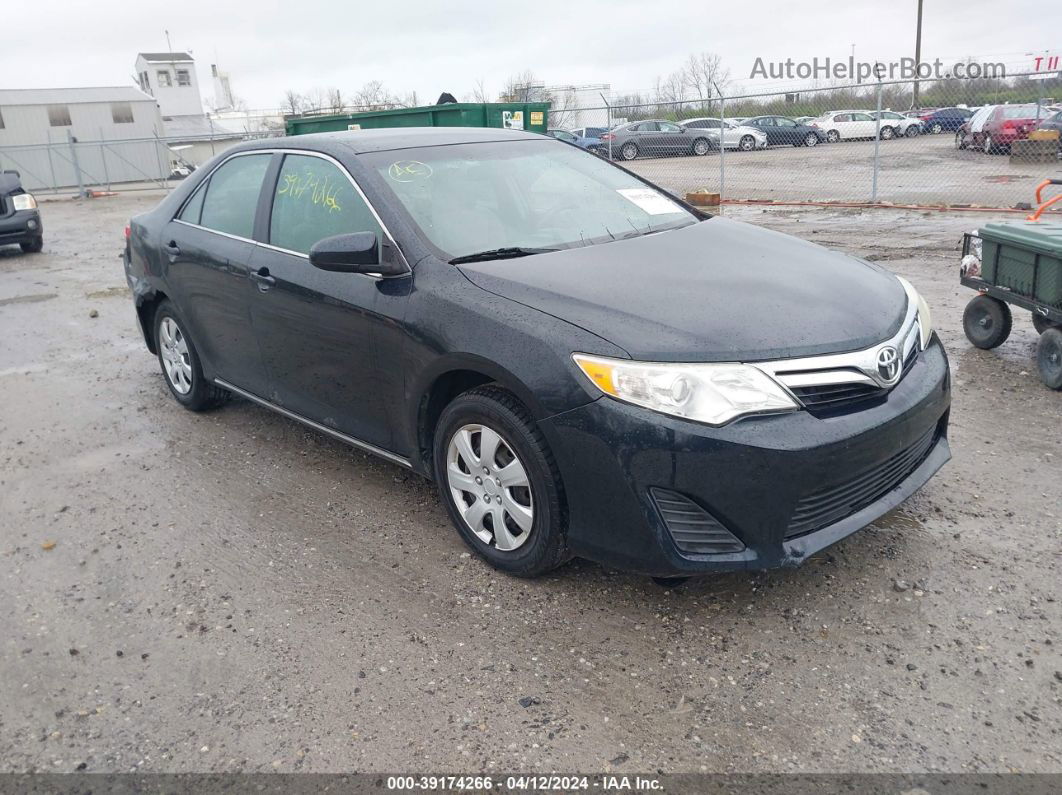 2012 Toyota Camry Le Black vin: 4T1BF1FK2CU585081