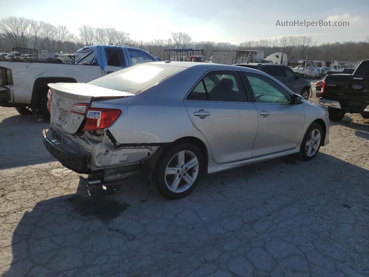 2012 Toyota Camry Base Silver vin: 4T1BF1FK2CU592354