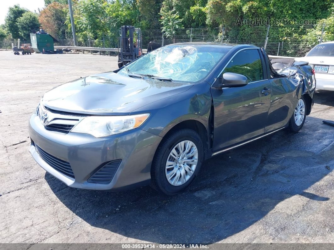 2012 Toyota Camry Le Gray vin: 4T1BF1FK2CU636417