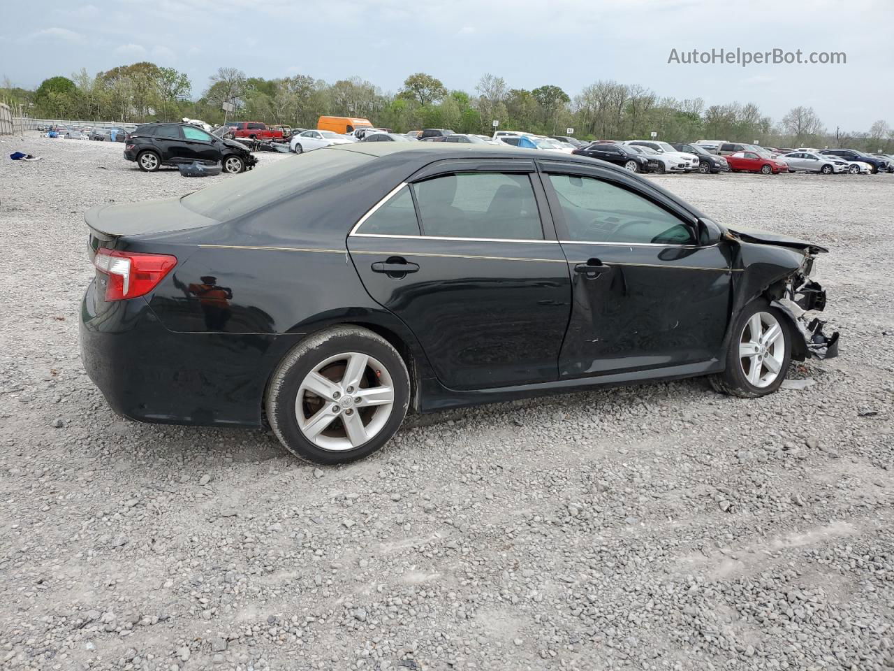 2013 Toyota Camry L Black vin: 4T1BF1FK2DU221129