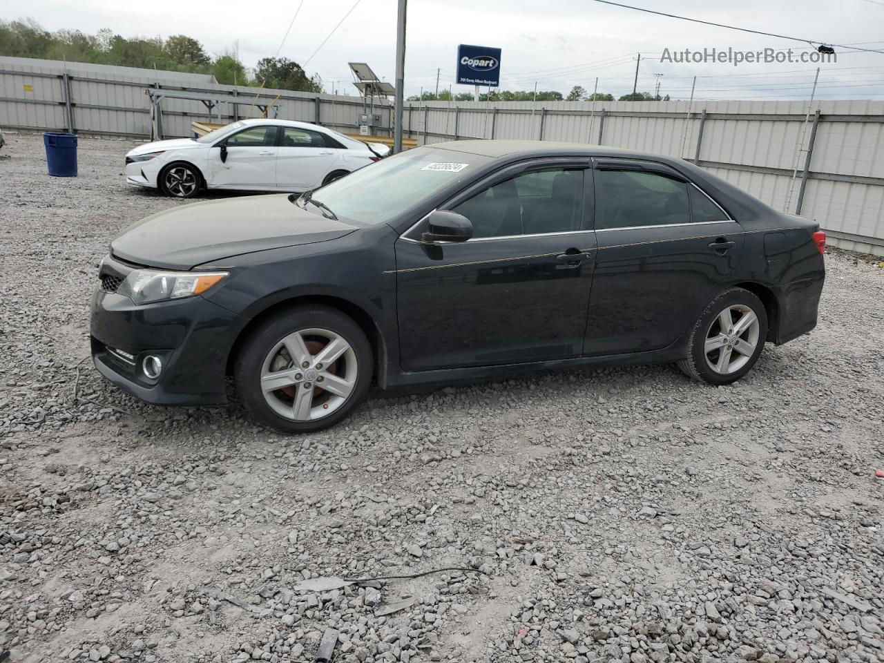 2013 Toyota Camry L Black vin: 4T1BF1FK2DU221129