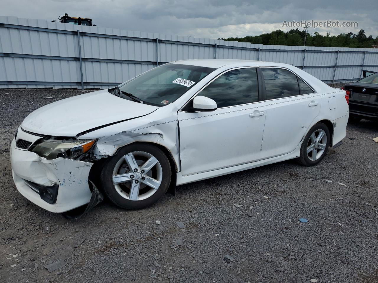 2013 Toyota Camry L White vin: 4T1BF1FK2DU239338