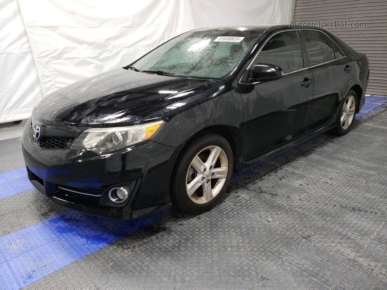 2013 Toyota Camry L Black vin: 4T1BF1FK2DU248038