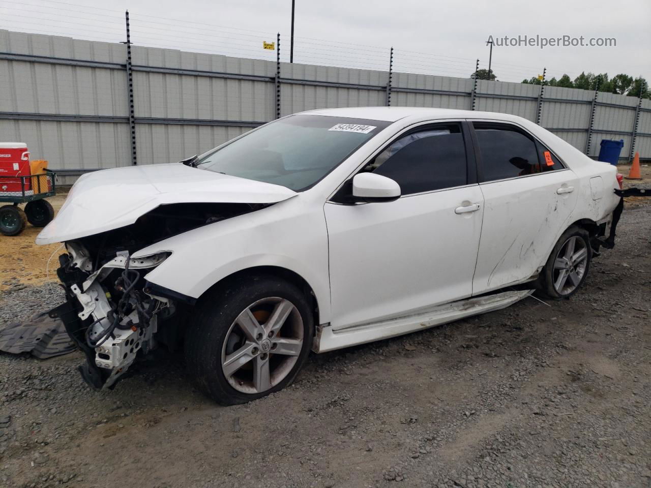 2013 Toyota Camry L White vin: 4T1BF1FK2DU679897