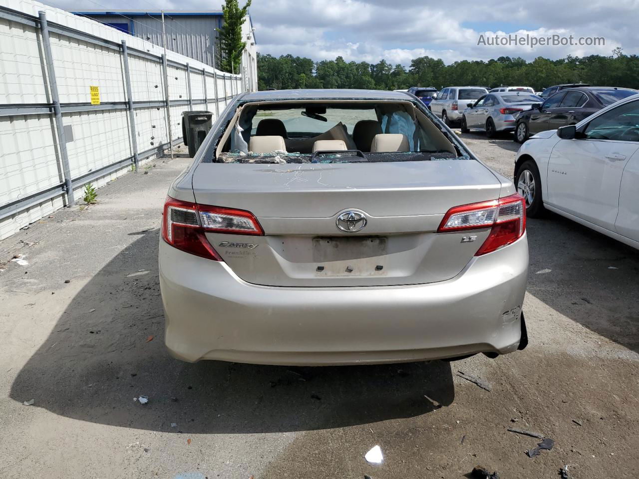 2013 Toyota Camry L Золотой vin: 4T1BF1FK2DU725874