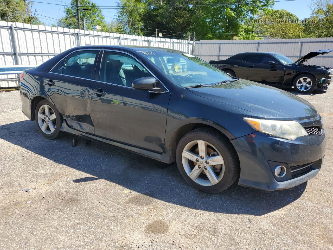 2014 Toyota Camry L Black vin: 4T1BF1FK2EU328358