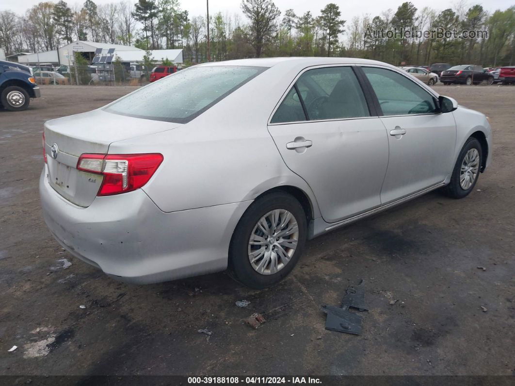 2014 Toyota Camry Le Silver vin: 4T1BF1FK2EU328439