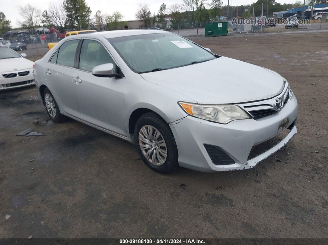 2014 Toyota Camry Le Silver vin: 4T1BF1FK2EU328439