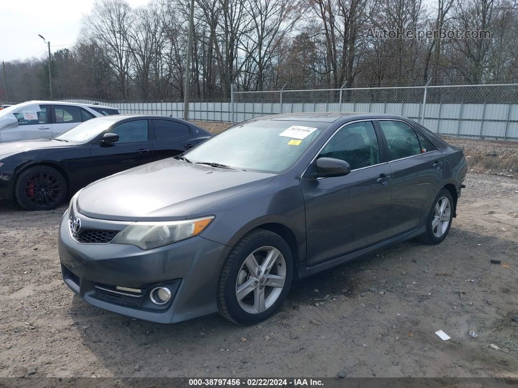 2014 Toyota Camry Se Gray vin: 4T1BF1FK2EU336119