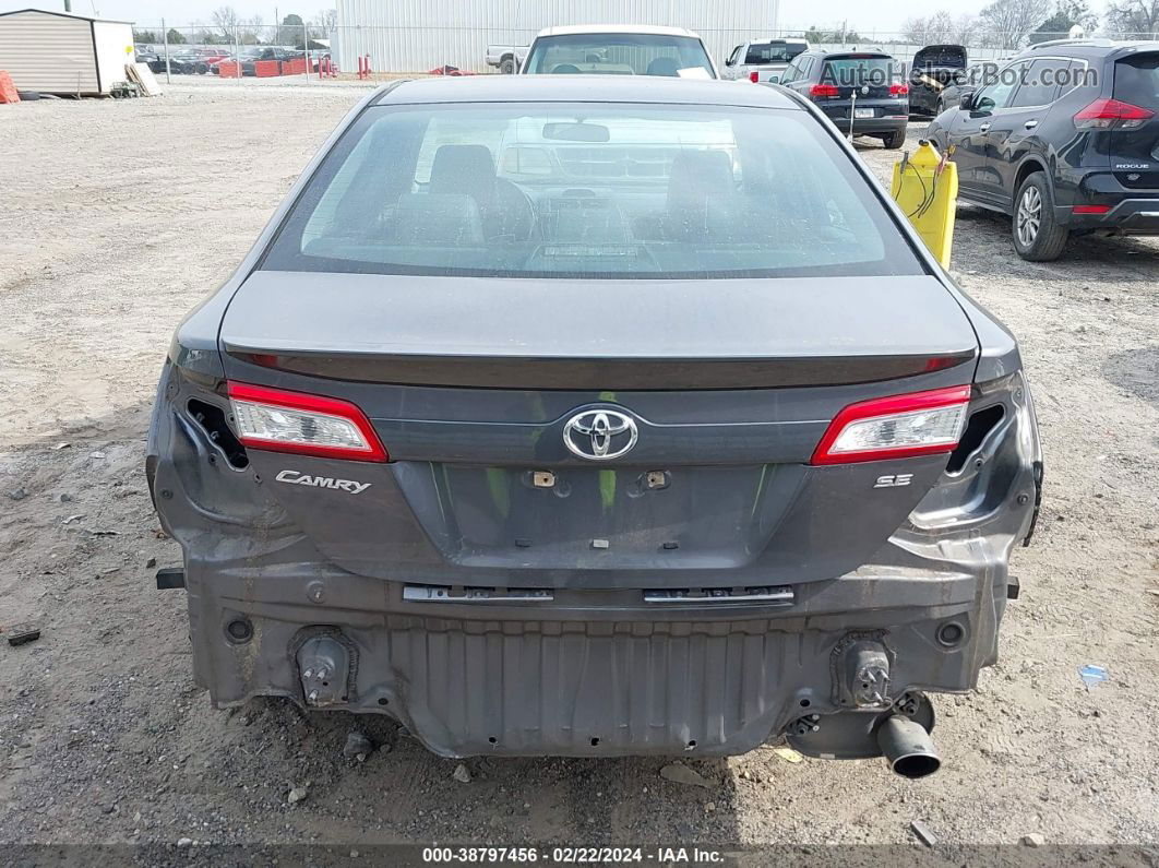 2014 Toyota Camry Se Gray vin: 4T1BF1FK2EU336119