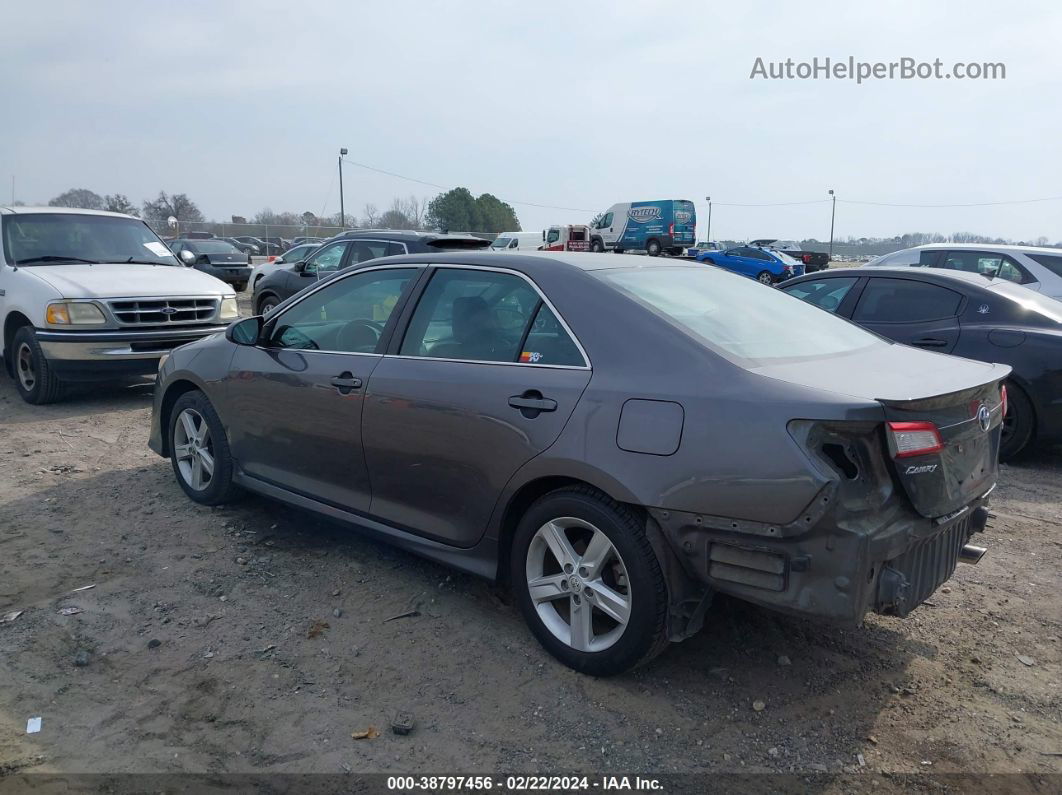 2014 Toyota Camry Se Gray vin: 4T1BF1FK2EU336119