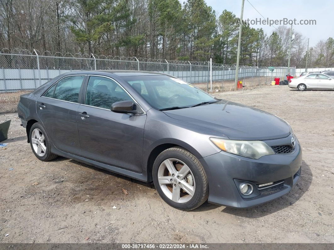 2014 Toyota Camry Se Gray vin: 4T1BF1FK2EU336119