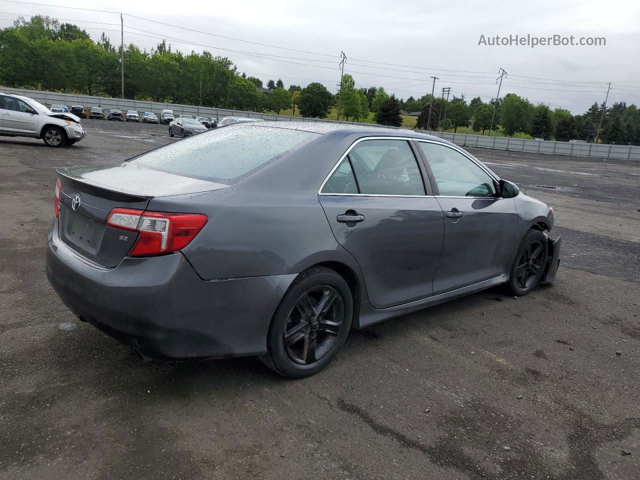 2014 Toyota Camry L Серый vin: 4T1BF1FK2EU369797