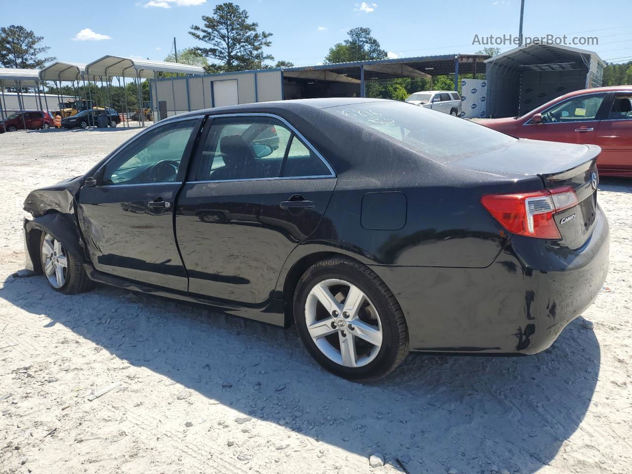 2014 Toyota Camry L Black vin: 4T1BF1FK2EU726816