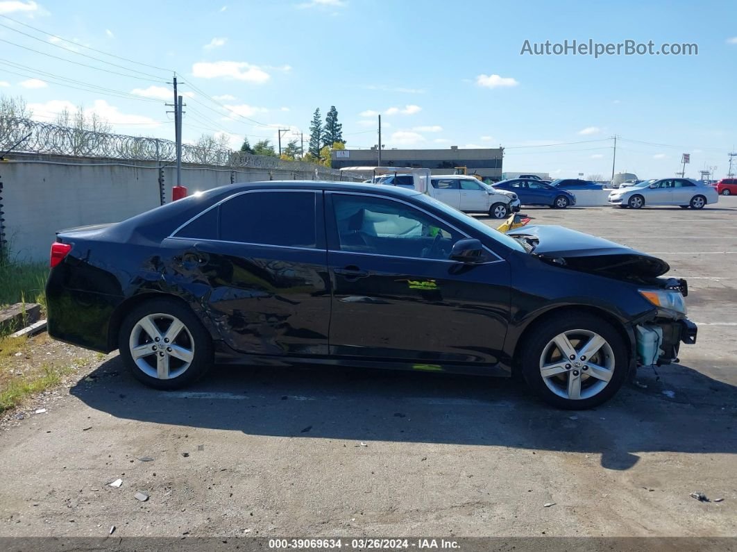 2014 Toyota Camry Se Black vin: 4T1BF1FK2EU803040