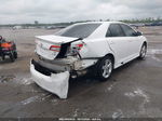 2014 Toyota Camry Se White vin: 4T1BF1FK2EU806083